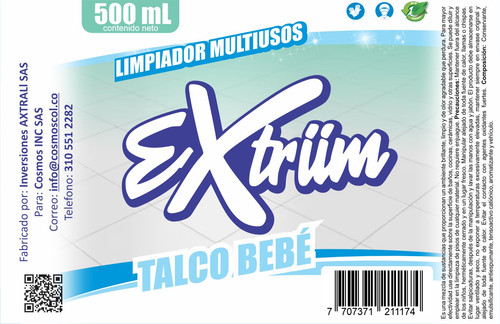 AMBIENTADOR LIMPIADOR MULTIUSOS EXTRIIM TALCO BEBE 500 ML.jpg
