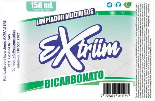 AMBIENTADOR LIMPIADOR MULTIUSOS EXTRIIM BICARBONATO LIMON 150 ML.jpg