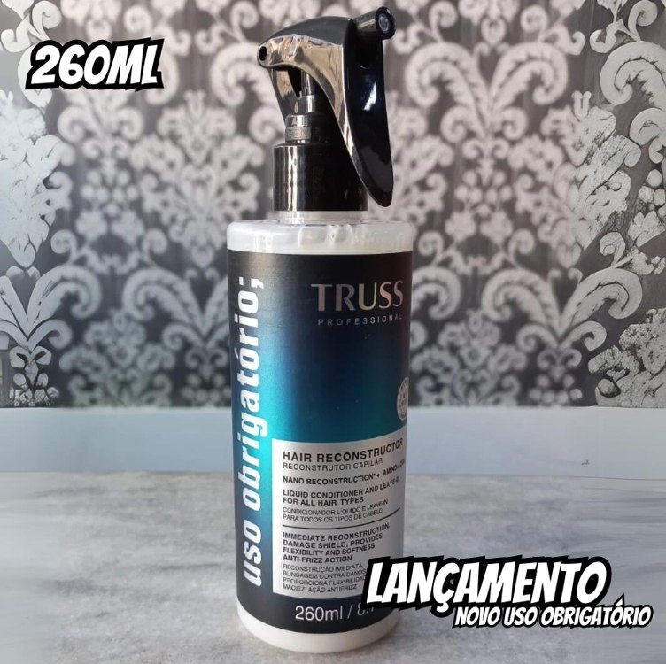 Truss Novo Reconstrutor Capilar Uso Obrigatório 260 ml