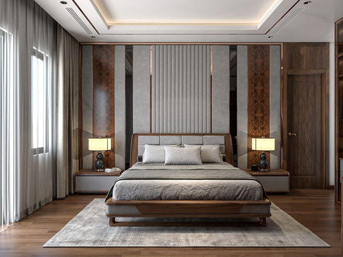 15087. Free Sketchup Bedroom Interior Model Download By Tran Tien