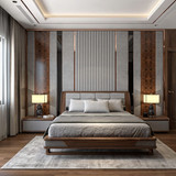 15087. Free Sketchup Bedroom Interior Model Download By Tran Tien