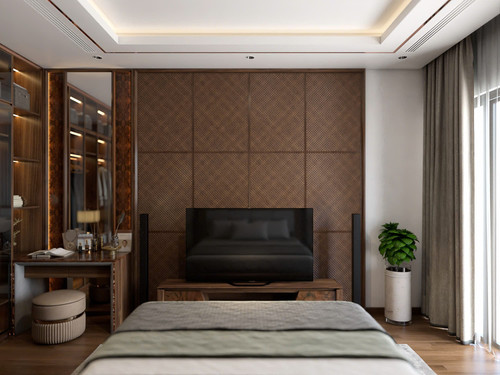 15087. Free Sketchup Bedroom Interior Model Download By Tran Tien