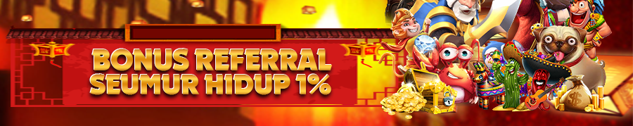 BONUS REFERRAL SEUMUR HIDUP Up To 1%