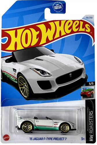 Машинка Hot Wheels '15 Jaguar F Type Project 7 2024 Roadsters (#116) HTC16.jpg