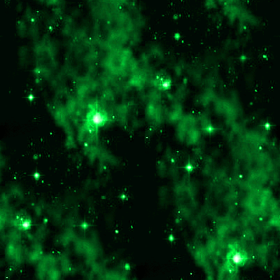 green starry sky glitter background seamless.gif