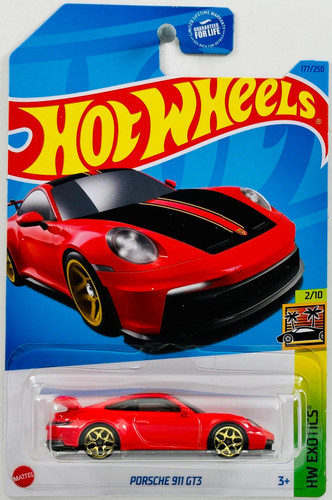 Машинка Hot Wheels Porsche 911 GT3 2023 Exotics (#177) HKH97.jpg