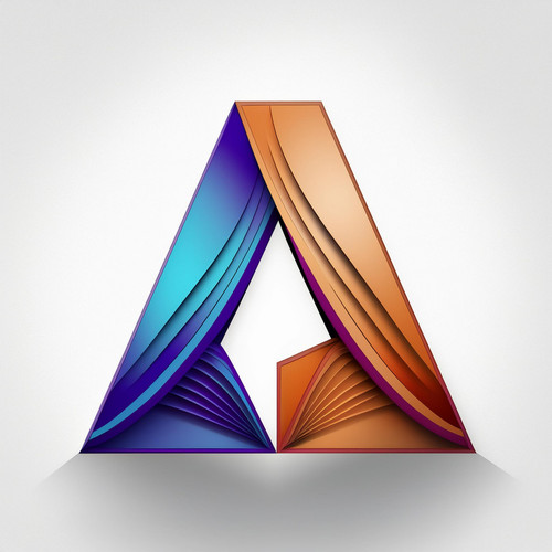 colorful letter with colorful orange blue design.jpg