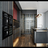 5364. Sketchup Kitchen Interior Model For Free Download by Pham Thanh Vu