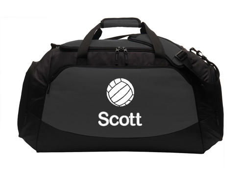 duffel bag large bg802 volleyball grey.jpg