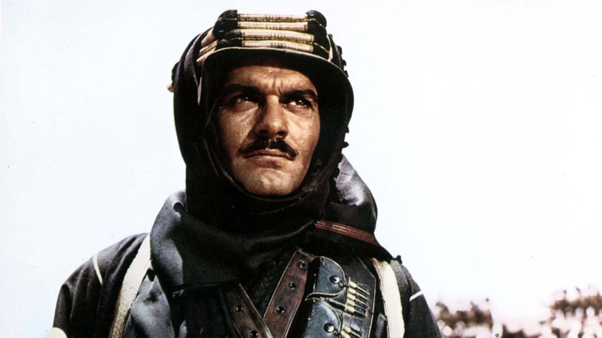 Omar Sharif nel film Lawrence d'Arabia