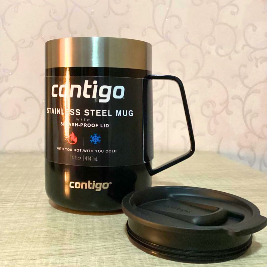 Caneca Térmica 414ml CONTIGO, Preto