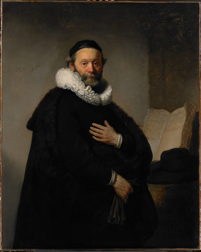 Rembrandt Harmensz van Rijn Портрет Johannes Wtenbogaert (1557 1644), пастор протестантов, 1633, 130