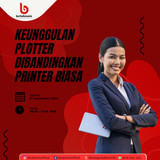 keunggulan ploter dibandingkan printer biasa