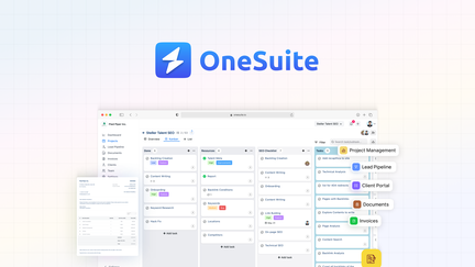 Manage leads, projects, and invoicing for agency clients from a single platform