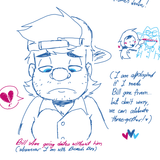 bill when going dates without him (even though i amwith beach bro/victor)