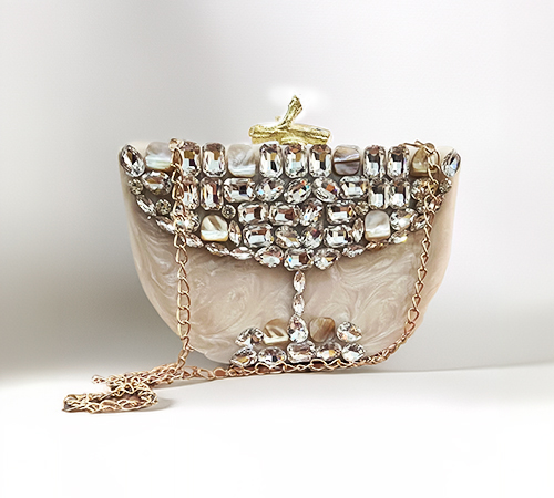 White Clutch Bag - Boho & Ethnic Bags for Women by Themaresse.jpg