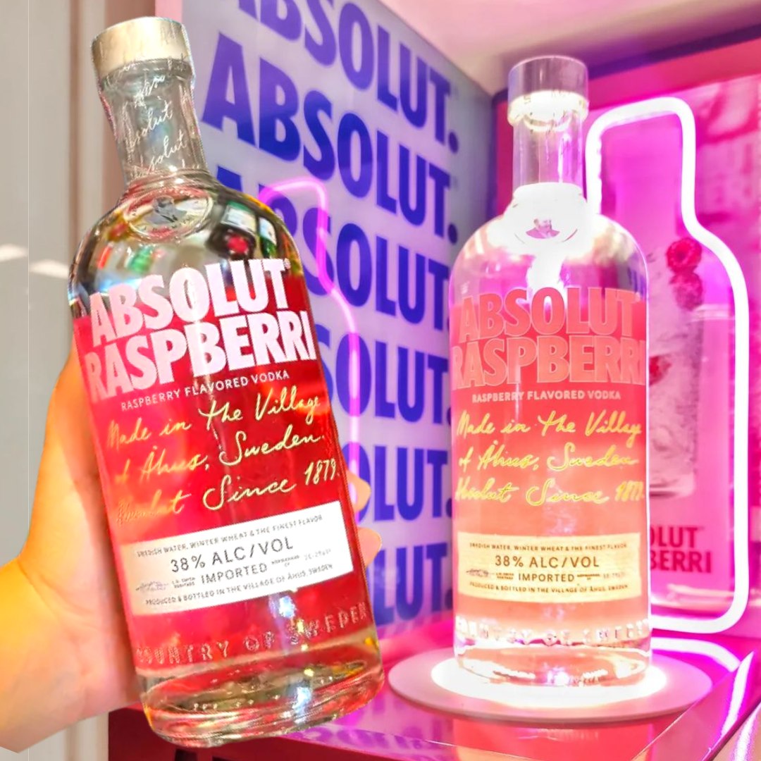 Vodka Absolut Raspberri – 750 ml