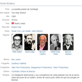 La extraña prisión de Huntleigh ficha