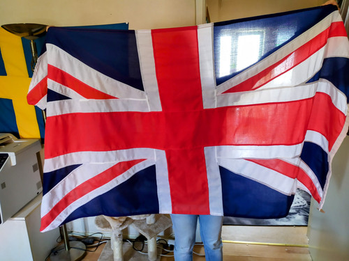 The Union Jack flag and my mother.jpg