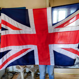 The Union Jack flag and my mother