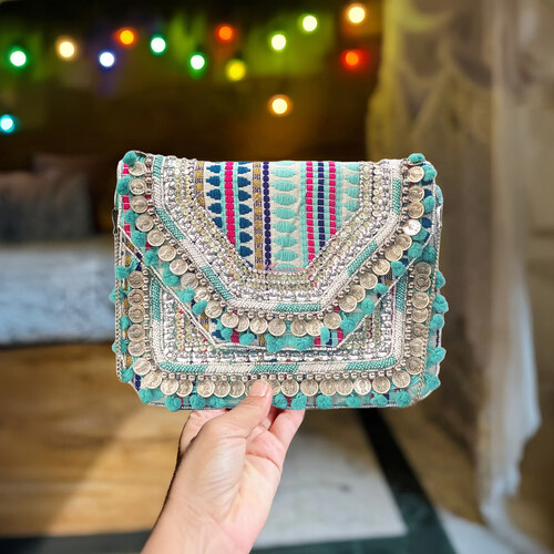 Boho Style Clutch Sling Handmade Purse by Themaresse – Unique & Chic.jpg