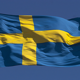 The beautiful Swedish flag