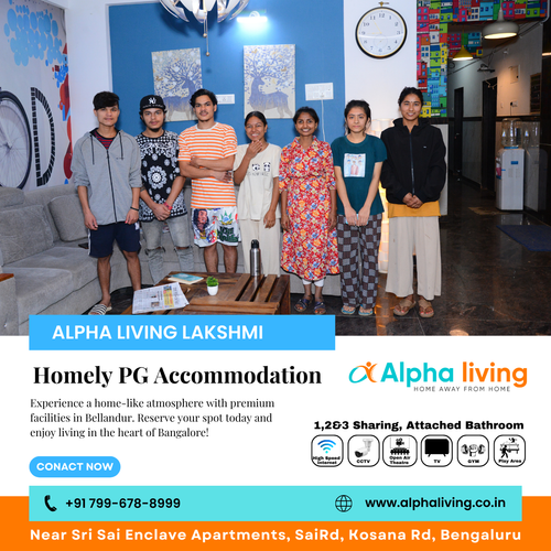 Find the best ladies PG in Bellandur with Alpha Living Lakshmi..png