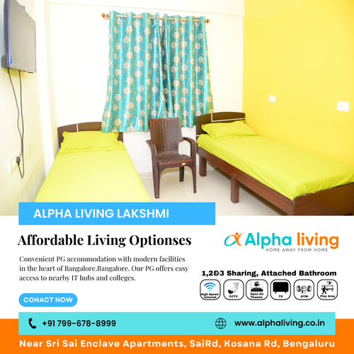 Explore the best women PG in Kadubeesanahalli with Alpha Living Lakshmi..png