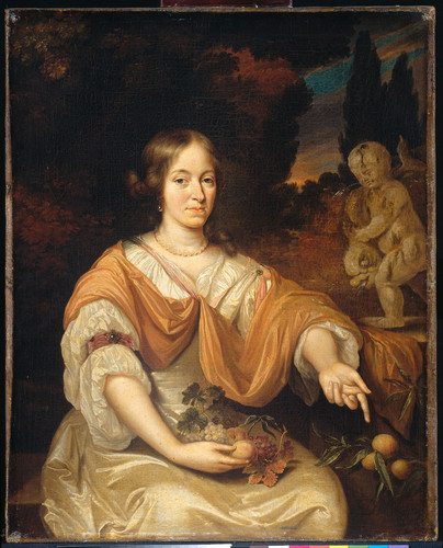 Haringh, Daniel Sara Pottey (1651 1705). жена Johan van Bochoven, 1690, 61 cm x 49 cm, Холст, масло