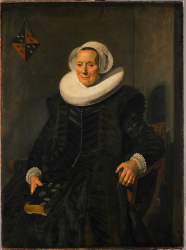 Hals, Frans Maritge Voogt Claesdr (1577 1644). Жена Pieter Jacobsz Olycan, мэра Харлема, 1639, 128 c