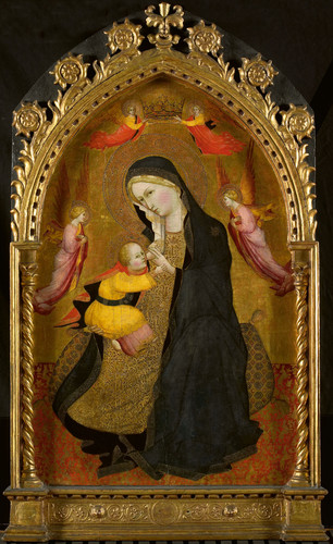 Starnina, Gherardo (приписывается) Богоматерь с младенцем, 1410, 76,5 cm х 53,5 cm, Дерево, темпера