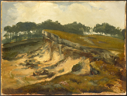 Tavenraat, Johannes Песчаный карьер, 1839, 27,5 cm x 36,5 cm, Бумага на дереве, масло