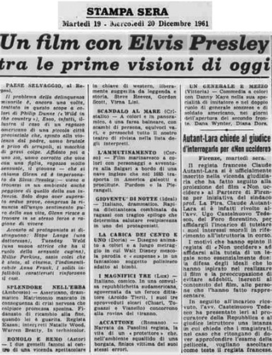 la stampa 19.20.12 1961