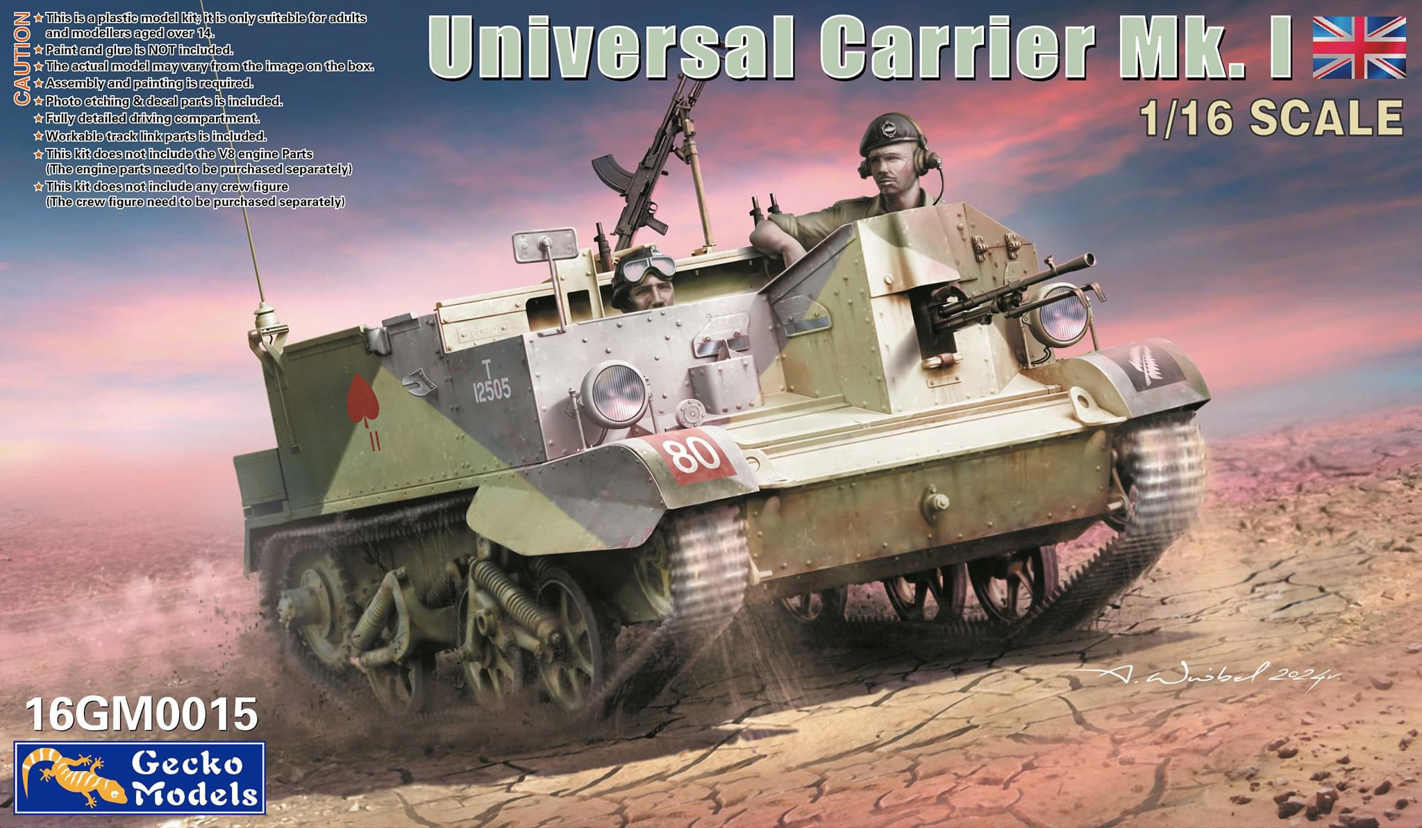 Universal Carrier Mk.I by Gecko Models