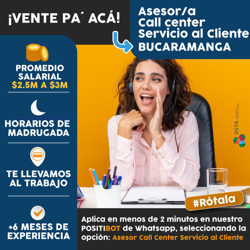 Bucaramanga asesor call center servicio al cliente bucaramanga atento.jpg