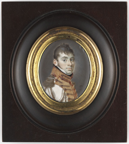 Temminck, Leonardus Willem Jacob Verkouteren (1779 1861), в мундире Почетного караула Делфта, 1813, 