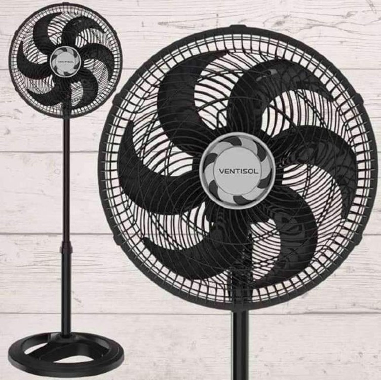 Ventisol Ventilador Osc Coluna Turbo 6p 30cm pr