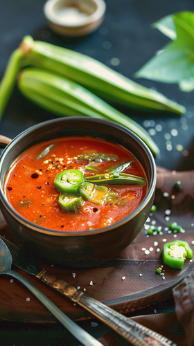 leonrud photo of natural self made tomato okra soup with okra 309e1844 6f64 4349 9607 b70b026c918f 3.png