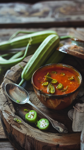 leonrud photo of natural self made tomato okra soup with okra 309e1844 6f64 4349 9607 b70b026c918f 2.png