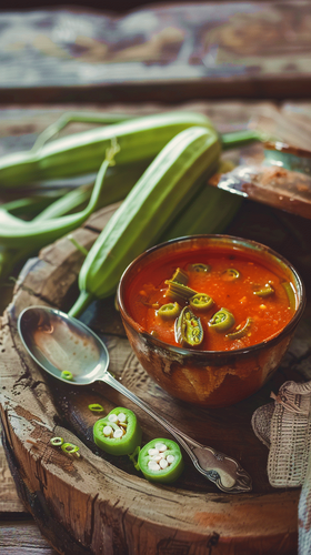 leonrud photo of natural self made tomato okra soup with okra 309e1844 6f64 4349 9607 b70b026c918f 2.png