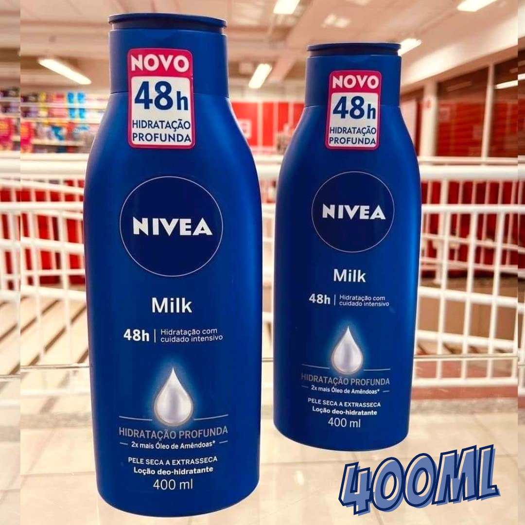 NIVEA Hidratante Corporal Milk Pele Seca, 400ml