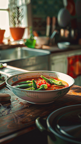 leonrud photo of natural self made tomato okra soup with okra 9d3a1fbc fe96 48a5 83fb 2a7a12c888cf 0.png