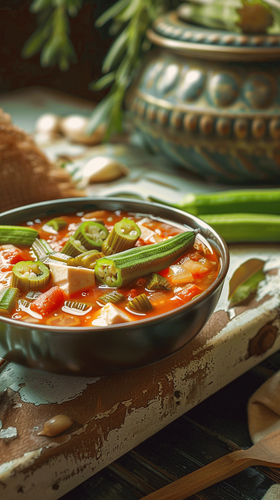 leonrud photo of natural self made tomato okra soup with okra 8f7f455a 084a 46c7 9b5e bb38923495ee 0.png