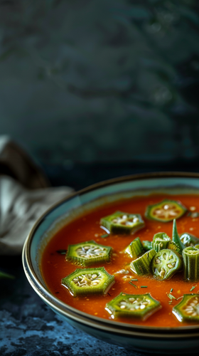 leonrud photo of natural self made tomato okra soup with okra 9fb02265 22ef 4f84 8668 2a869e0b2872 3.png