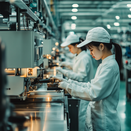 midjourneyjane 00767 modern Chinese factory of electronic devic 06f772f2 2e66 4787 95ff 9fb72382ea21.png