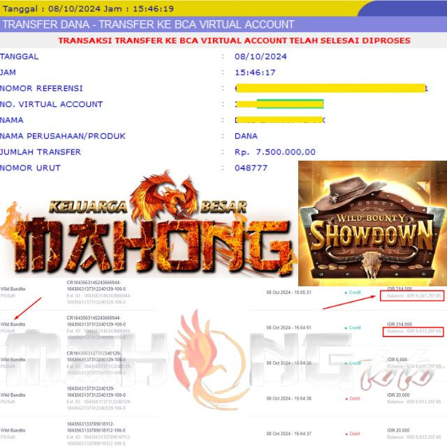 SELAMAT KEPADA ID XXXX JACKPOT PERMAINAN Wild Bounty Showdown Slot by PG Soft DI WEB MAHONGTOTO