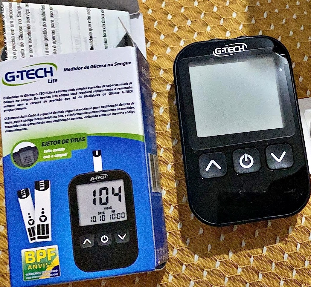 G-Tech Medidor De Glicose Lite