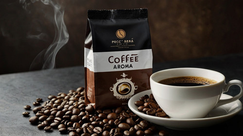 Leonardo Kino XL make an image about coffee packet where this 3.jpg