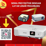 Sewa Proyektor dengan Layar Lebar Pekanbaru