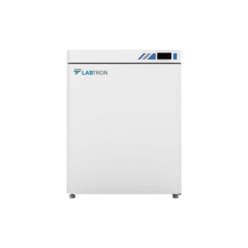 Labtron -25°C Upright Freezer is a 90 L undercounter unit with direct cooling, manual defrost, and a high-precision microprocessor control system for a temperature range of -10 to -25 °C. It features R600a refrigerant, energy efficiency, a powder-coated exterior, and a sprayed aluminium interior.